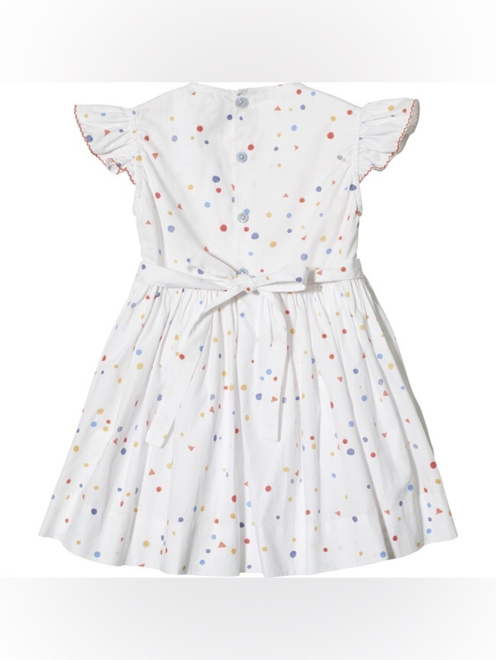 Oso & Me Betty Smocked Dress in Signature Dot - Picture 4 of 15